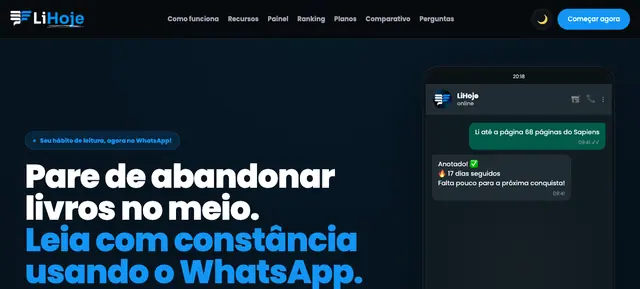 Preview do projeto LiHoje